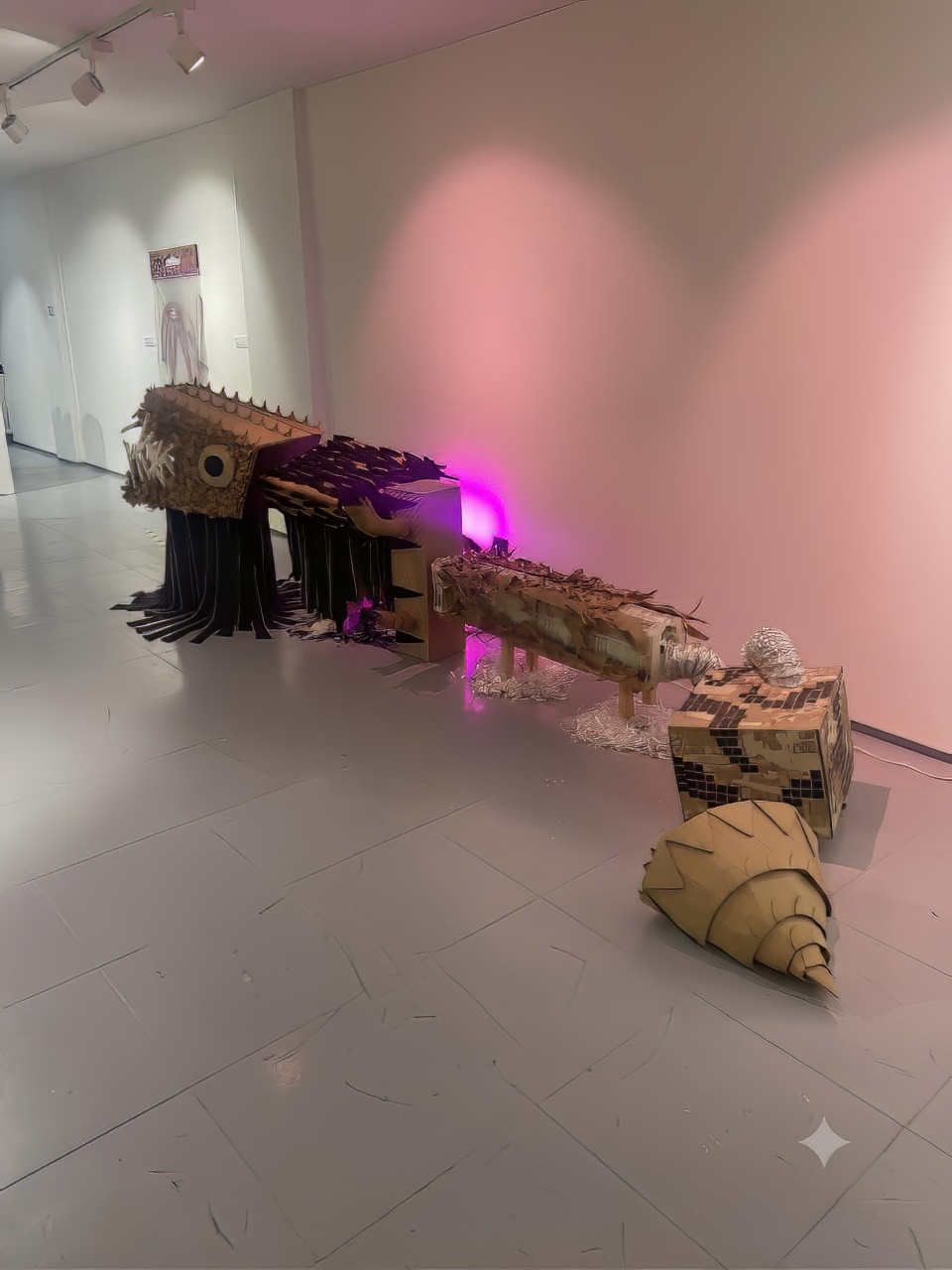 Installation view, Repack at Oktowallz